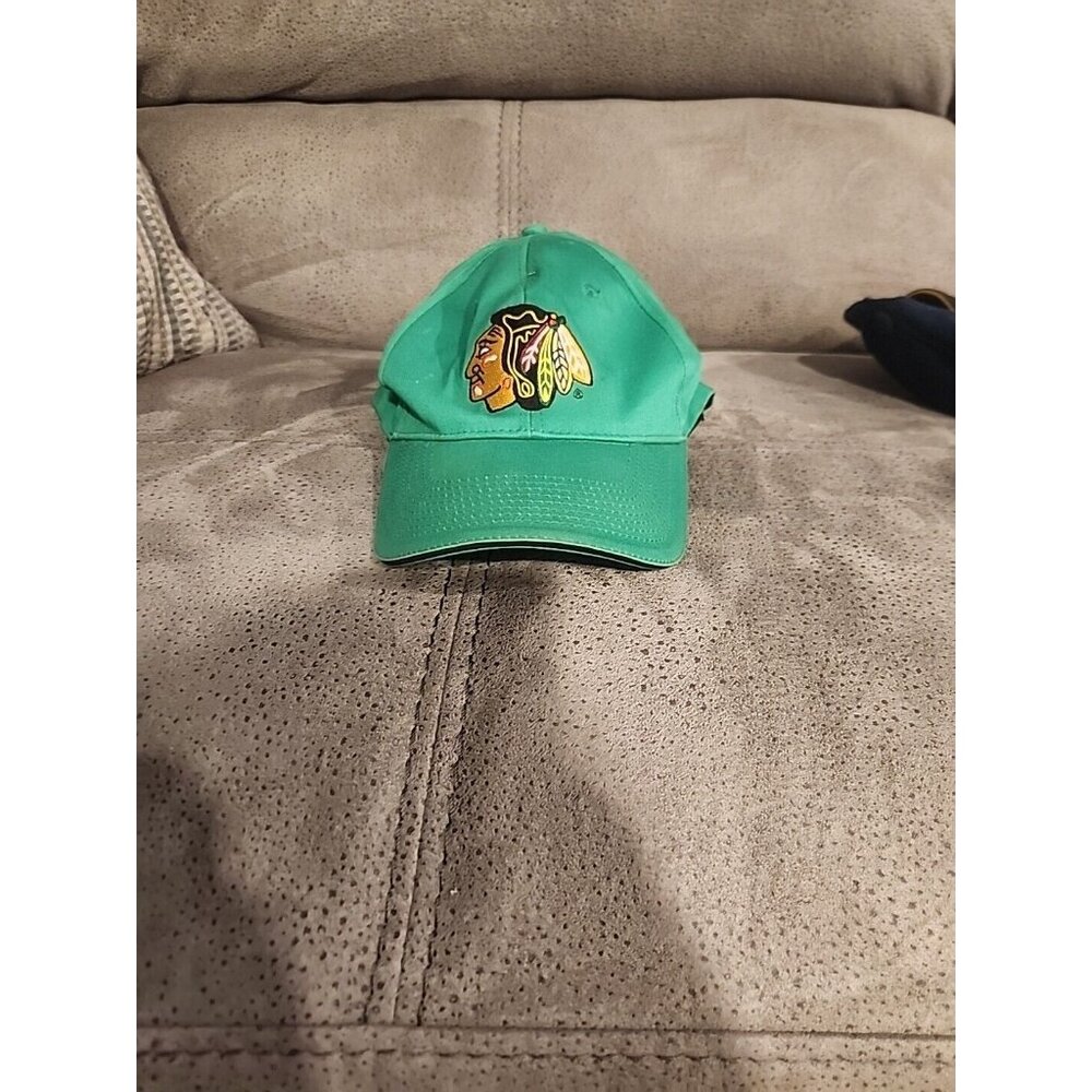 Chicago Blackhawks Green St. Patrick’s Day Hockey Cap Hat Promo New Miller Lite